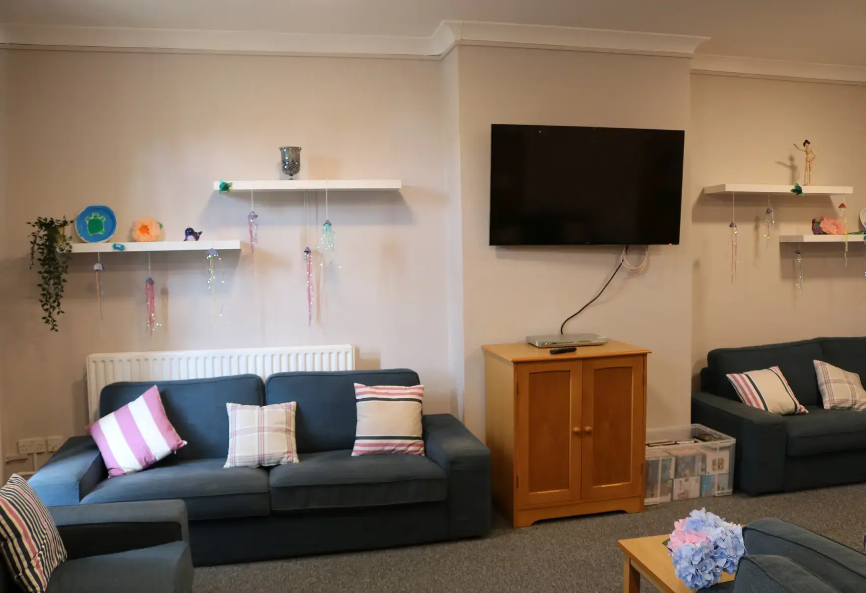 Interior of student common room