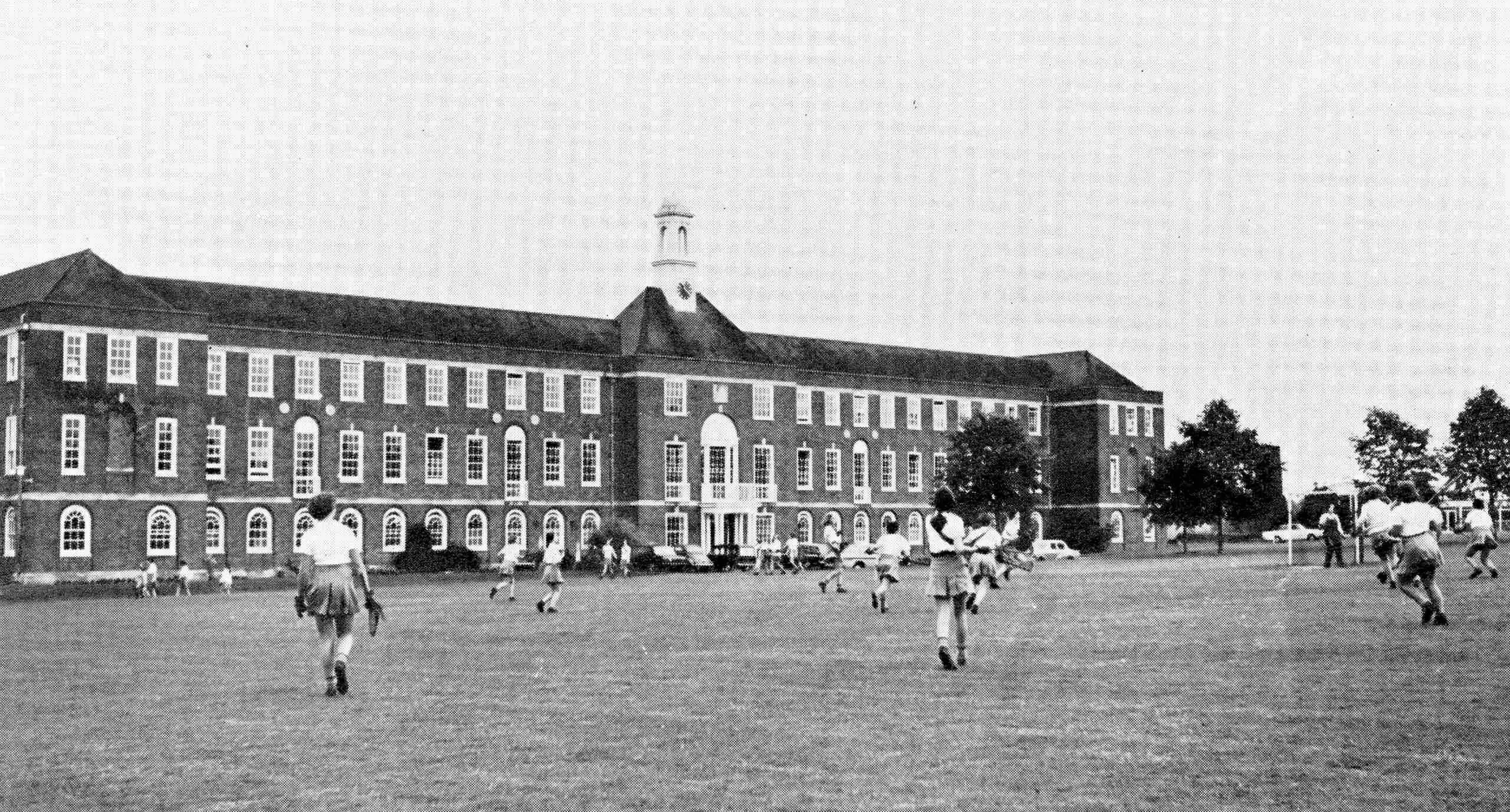 Exterior of school building