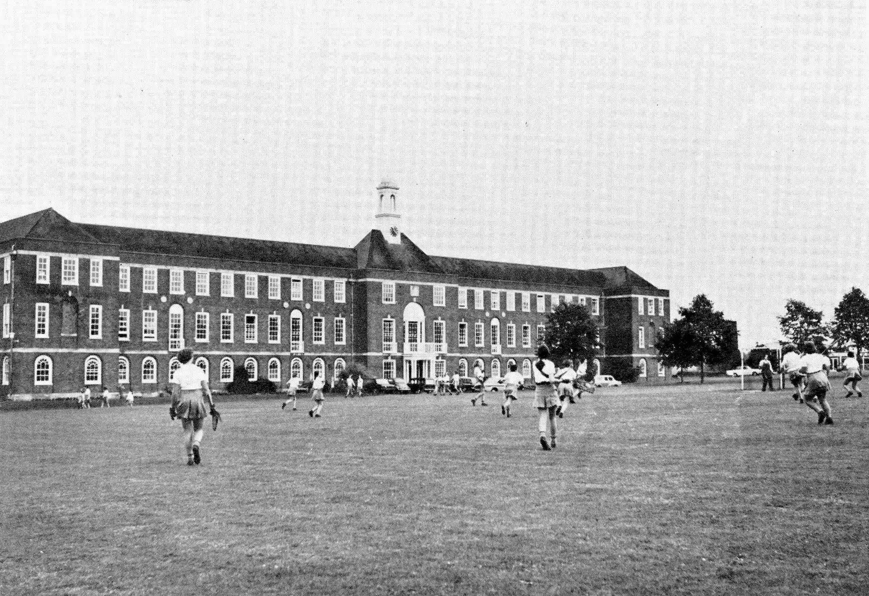 Exterior of school building